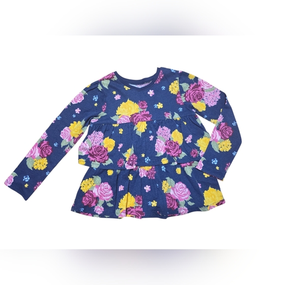 Like New toddler girls long sleeve ruffle shirts size 4T/5T - Picture 4 of 10